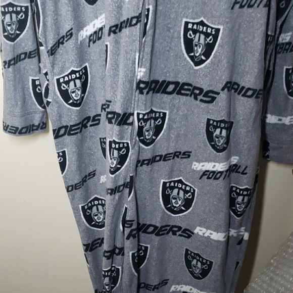 NFL Team Raiders Adult Onesis - Picture 2 of 9